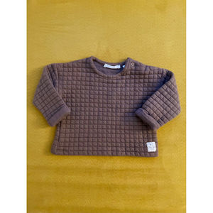 Zara Quilted Sweatshirt 3-6m